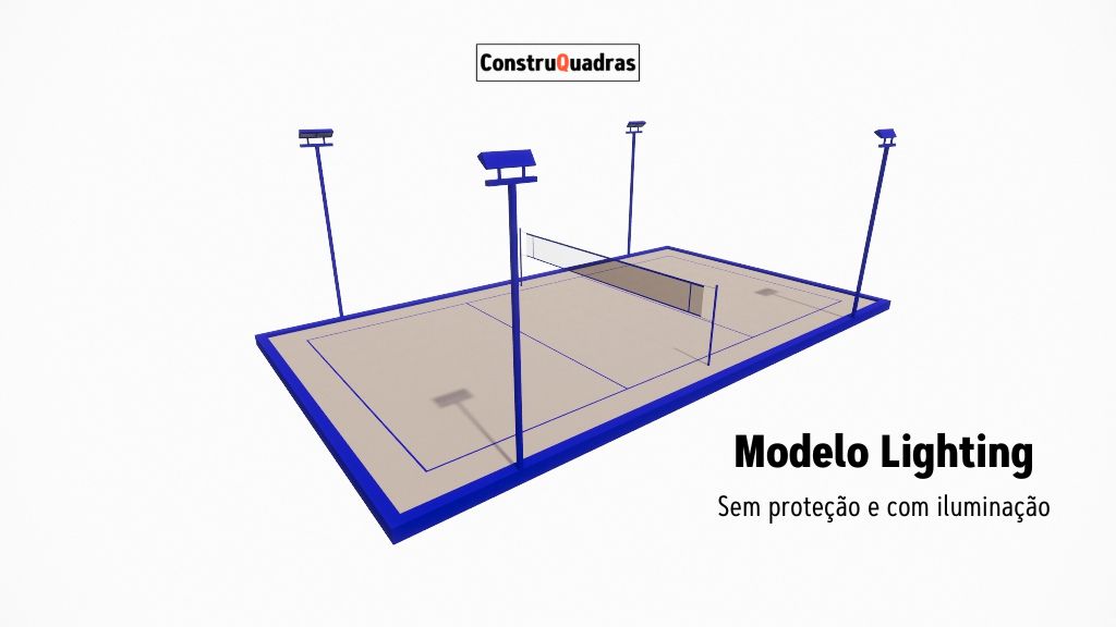 Sem proteção e com iluminação