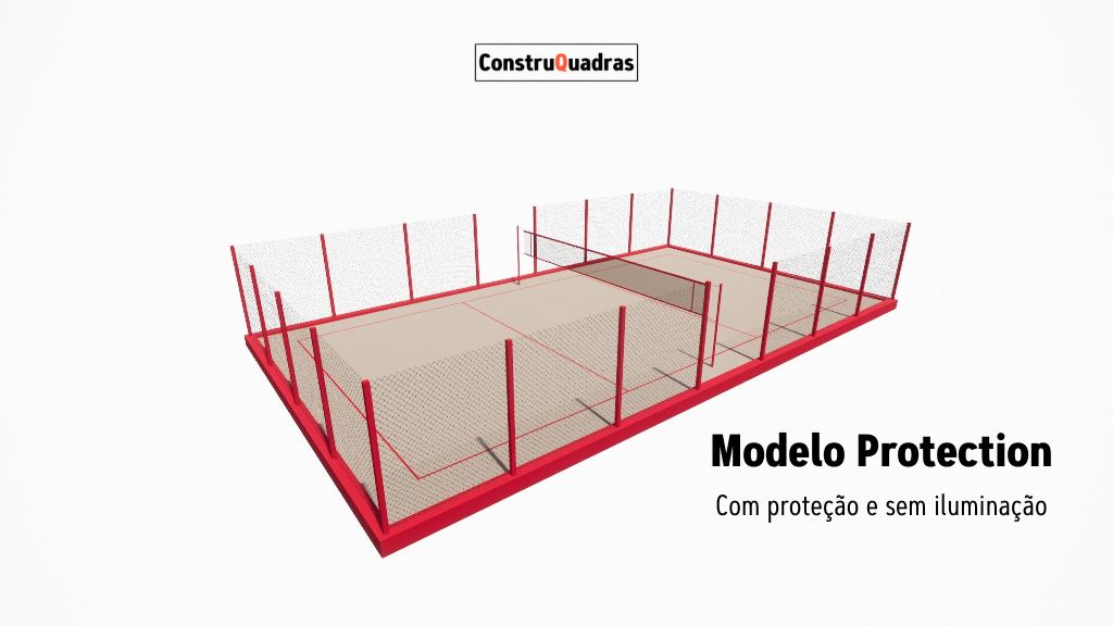 Com proteção e sem iluminação
